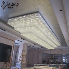 Restaurant decoration custom modern crystal chandeliers csa lights